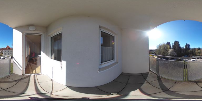 Beispielwohnung - Balkon