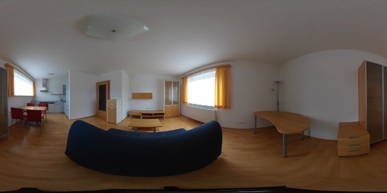 Beispielwohnung - Wohnen/Küche