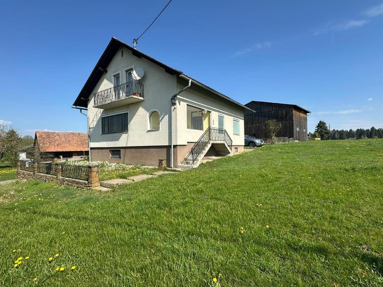 Einfamilienhaus mit Stall und Wirtschaftsgebäude i