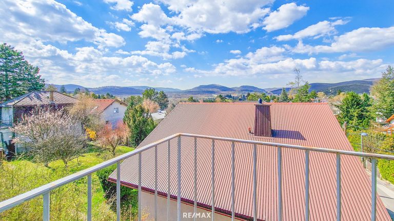 Aussicht Zimmer 1 (Dachgeschoss)