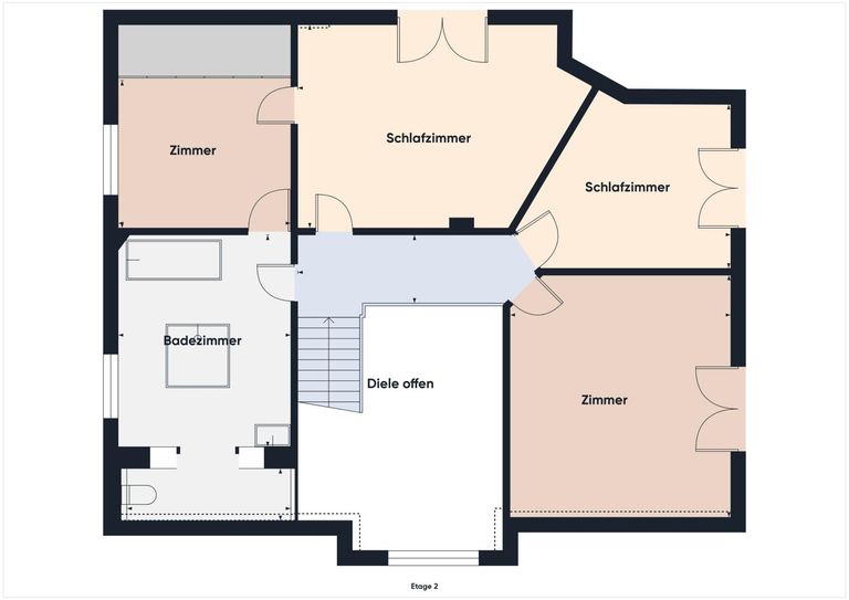 7643 Plan Obergeschoß