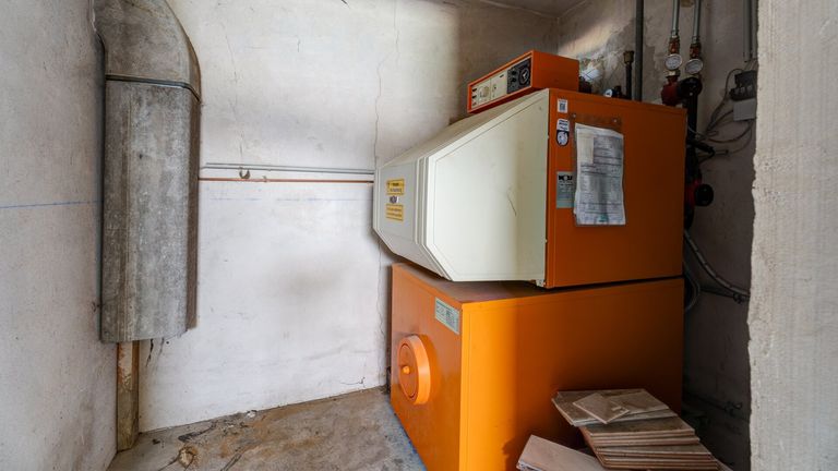 Kellergeschoß - Heizraum