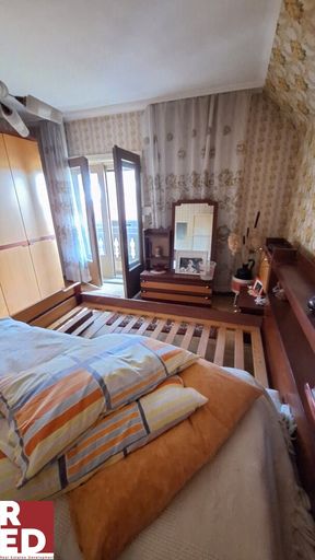 Schlafzimmer mit Balkon