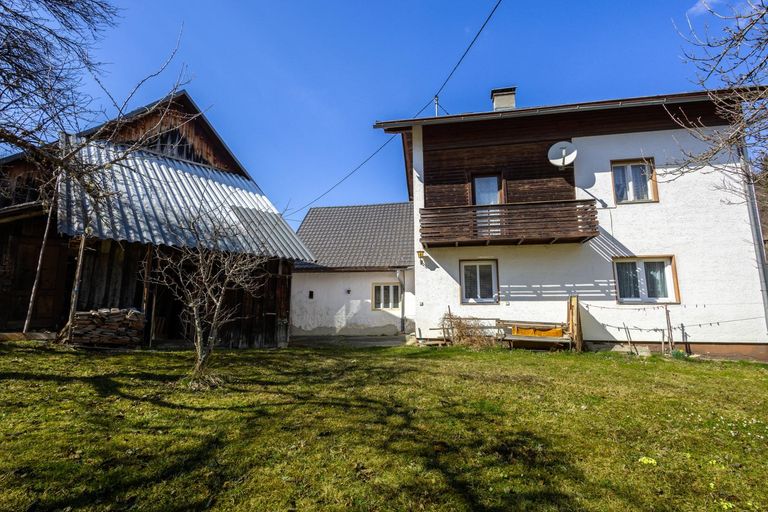 Garten, neues Haus Südansicht