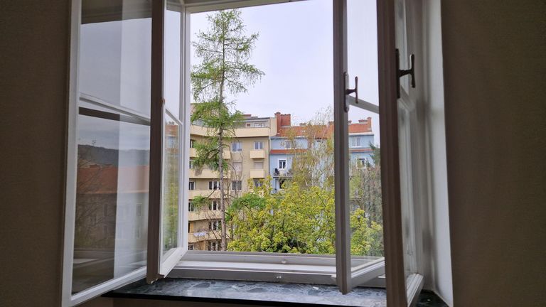 Ausblick Schlafzimmer