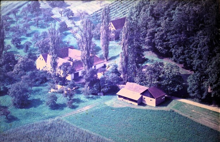 Alte Luftbildaufnahme