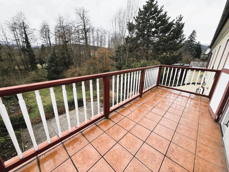 Terrasse im Obergeschoss