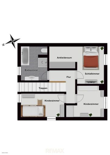 Grundriss Obergeschoss