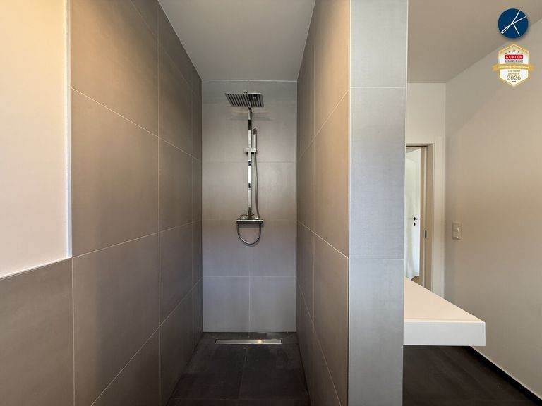 Moderne Walk-In Dusche