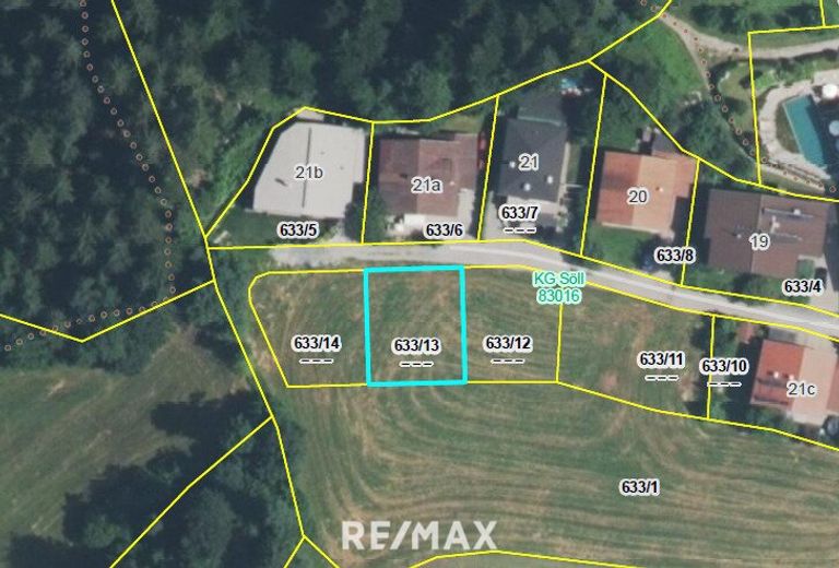 Grundstücksparzelle