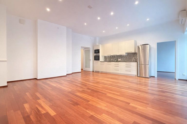 Wohnzimmer - Blick zur Küche