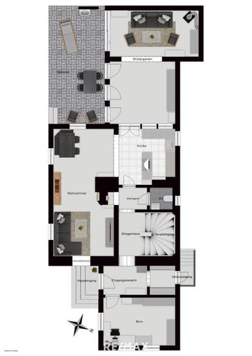 Grundriss Erdgeschoss