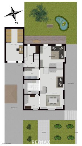 Grundriss Erdgeschoss