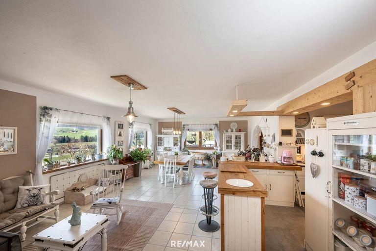 Essbreich mit Küche