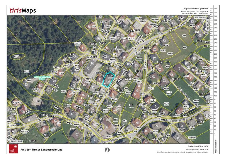Lageplan - Ferne