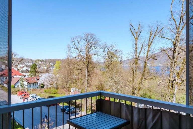 Terrasse Richtung Schlosspark u Gmunden