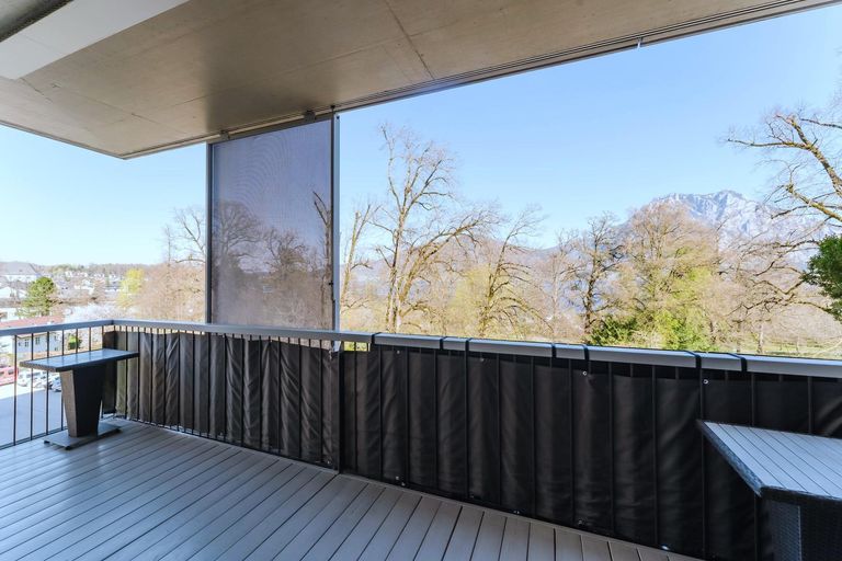 Terrasse Richtung Schlosspark