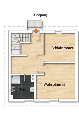 Grundriss Obergeschoss