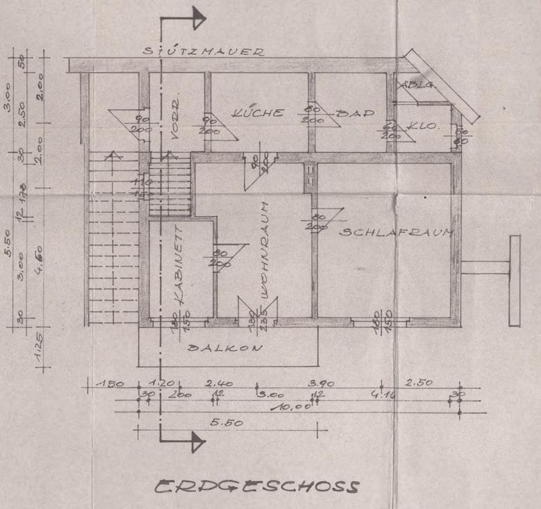 Grundriss Erdgeschoss