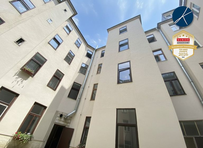 Innenhof Fassade neu gemalt