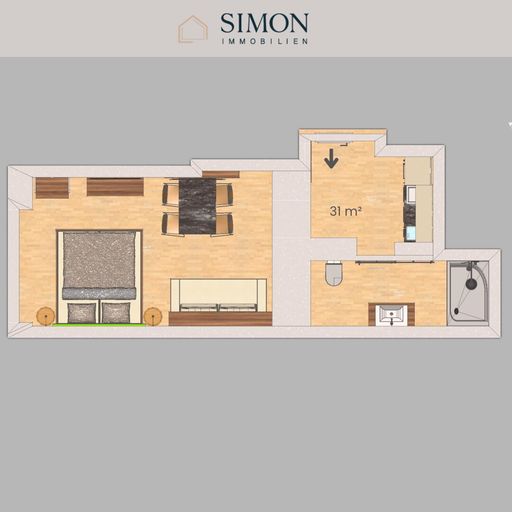 Grundriss Wohneinheit 3