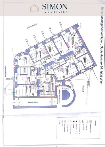 Betriebsanlageneinreichplan