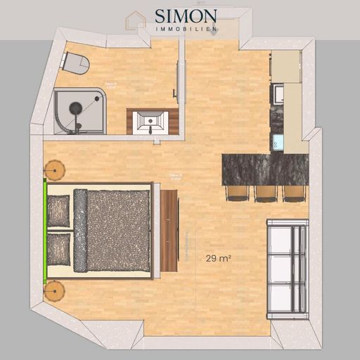 Grundriss Wohneinheit 4