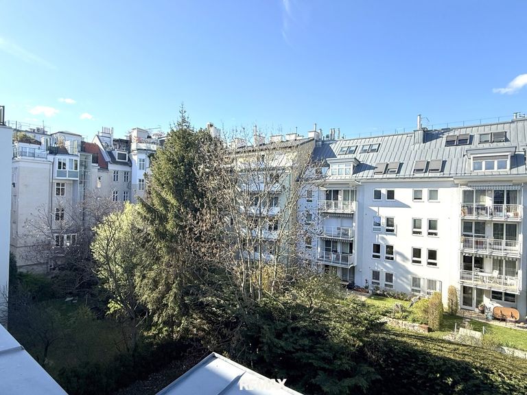 Ausblick in den Innenhof