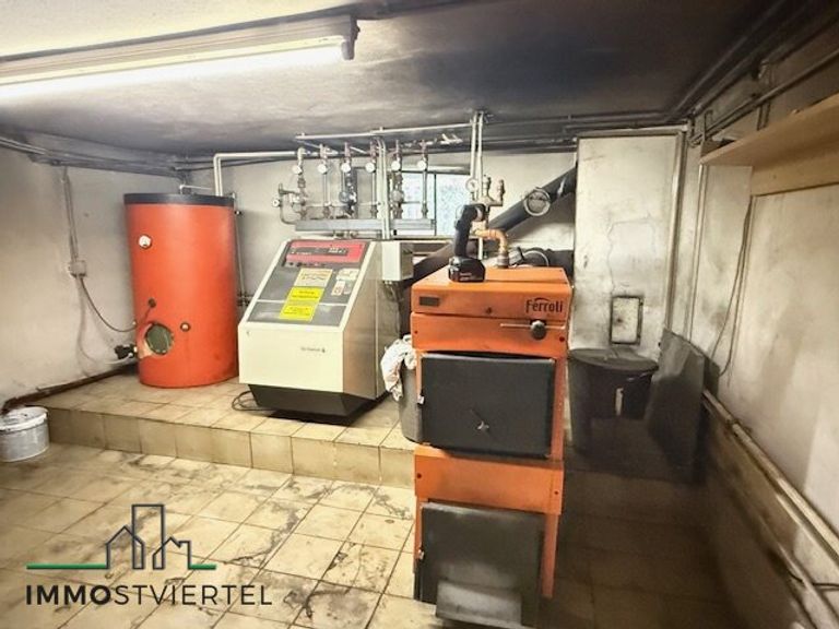 Öl-Zentralheizung und feste Brennstoffe