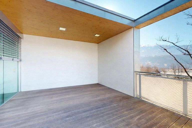 Überdachter Teil Terrasse