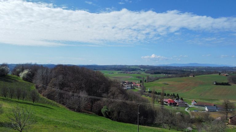 Blick bis zum Horizont