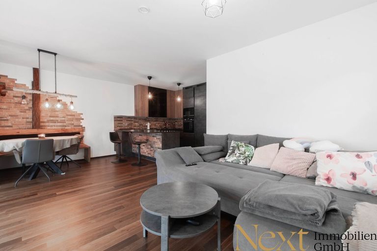 Wohn-, Ess- und Kochbereich