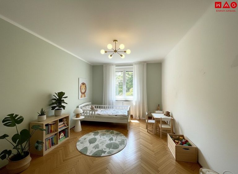 Möblierungsvorschlag Kinderzimmer KI generiert