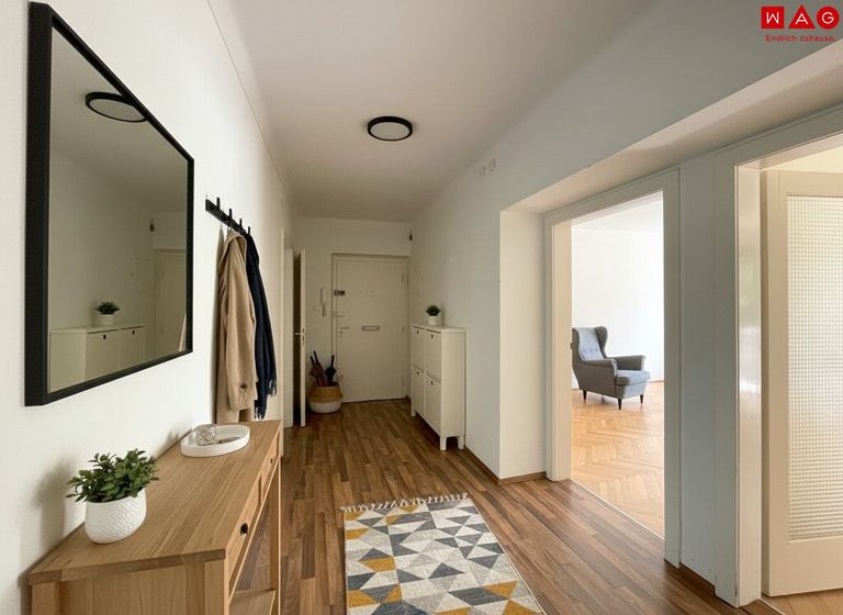 Möblierungsvorschlag Vorraum KI generiert