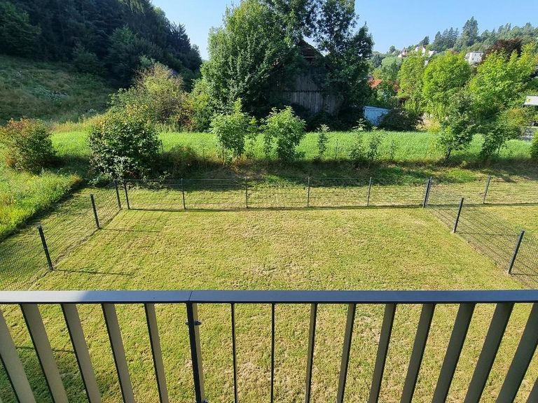 Blick vom Balkon Haus B