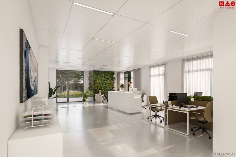 Empfang Büro Wartebereich