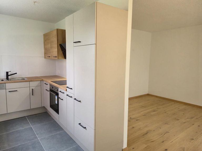 offene Küche zum Wohnzimmer