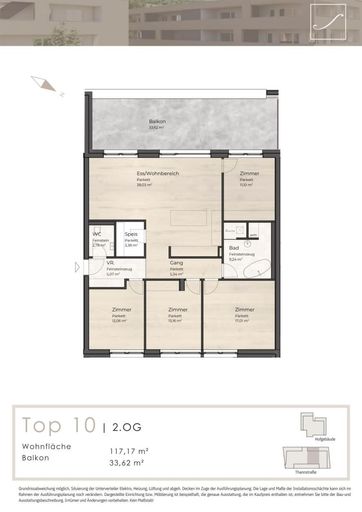 Grundriss Top 10, 2.OG
