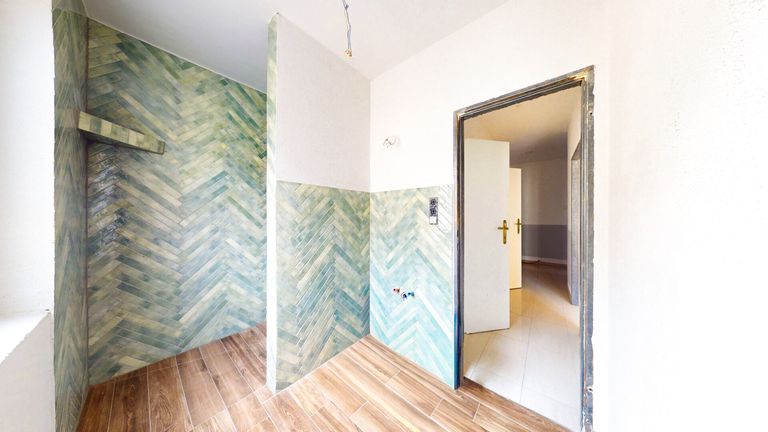 Badezimmer mit Fenster