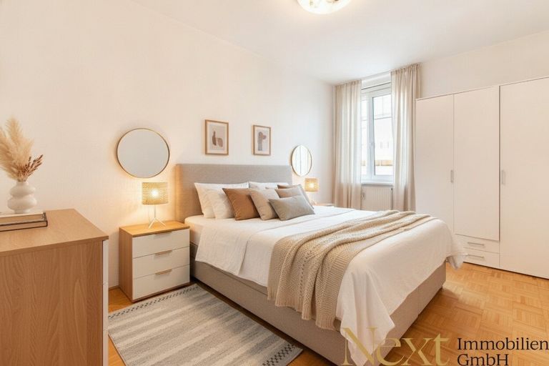 Schlafzimmer I (KI möbliert)