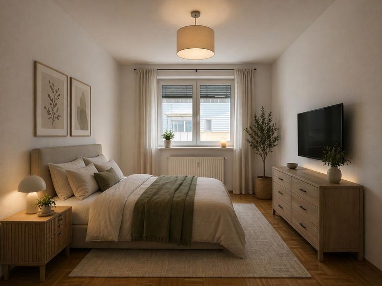 Schlafzimmer-KI Visualisiert