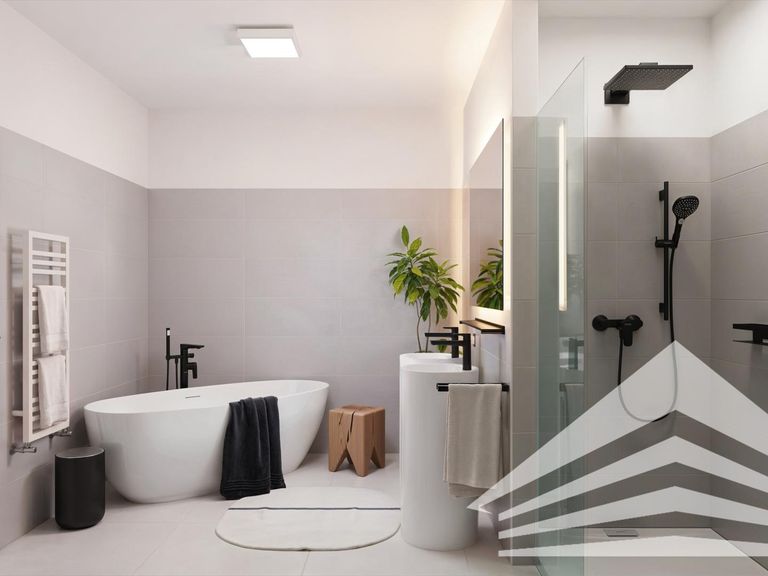 Stiftslichtung St. Florian Visualisierung Bad