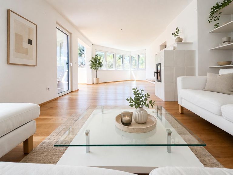 Wohnzimmer - Visualisierung - Gedankenanstoß I