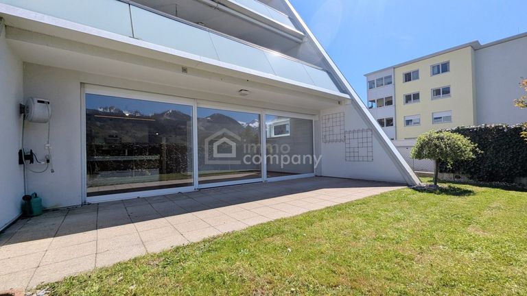 Garten mit Westausrichtung