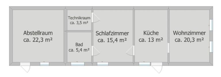 Skizze 2. Wohngebäude