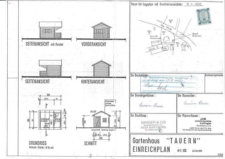 EP Gartenhaus 1991_0