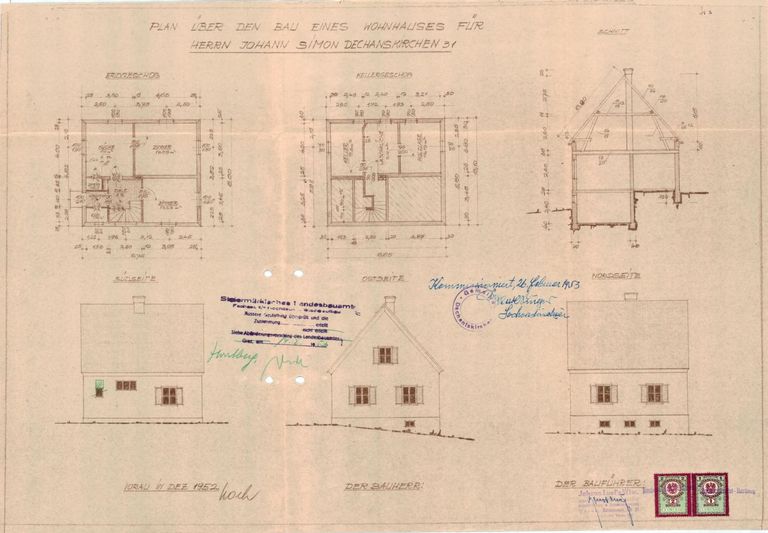 EP Errichtung Wohnhaus 1953_0