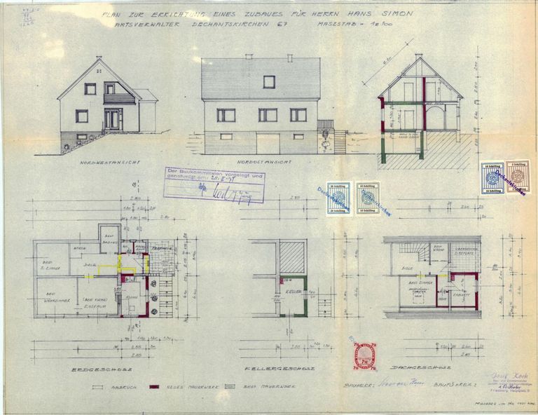 EP Zubau Wohnhaus 1979_0