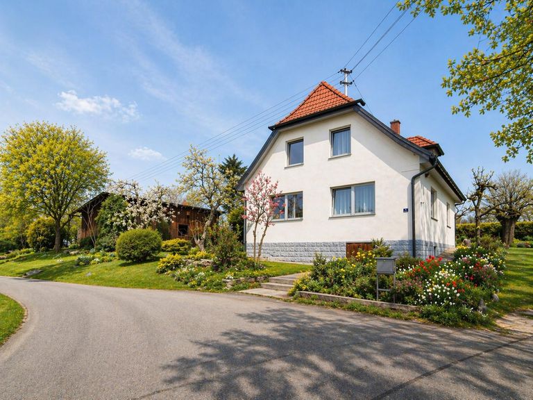 Haus von vorne