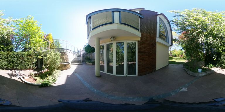 hintere Terrasse